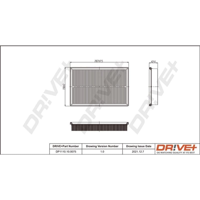 DRVE oro filtras DP1110.10.0075