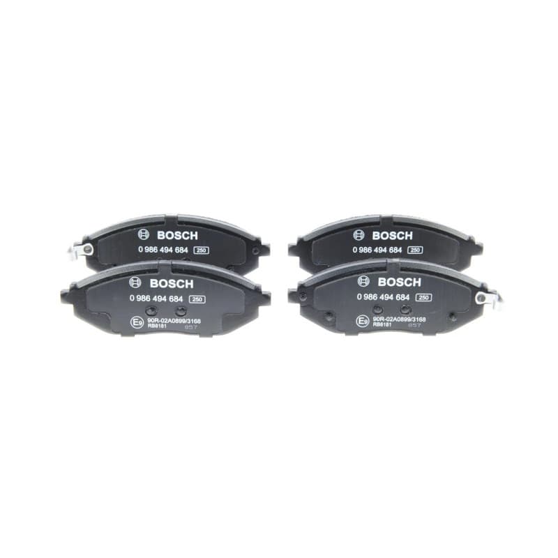 BOSCH 0 986 494 684 stabdžių trinkelių rinkinys, diskinis stabdys