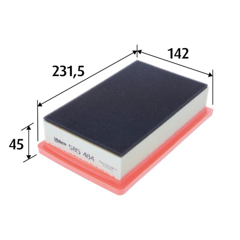 VALEO oro filtras 585484