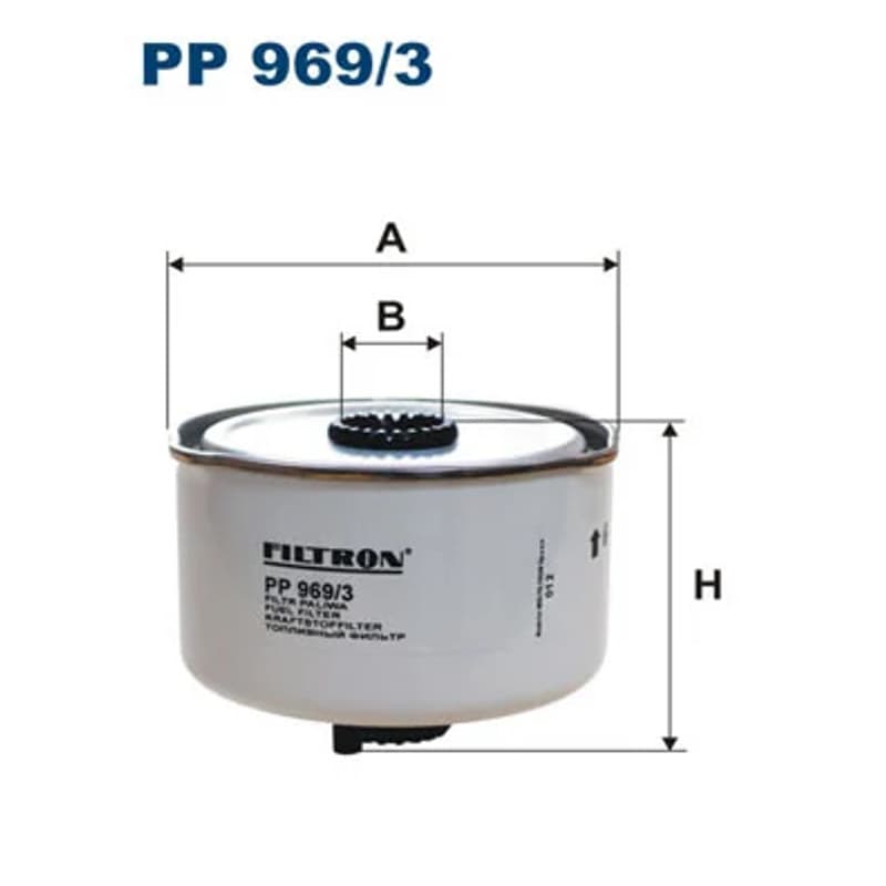 FILTRON kuro filtras PP 969/3