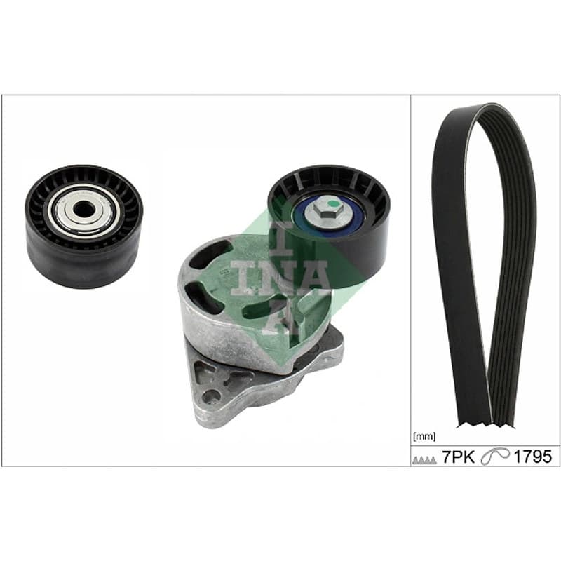 SCHAEFFLERINA V formos rumbuotas diržas, komplektas 529 0435 10
