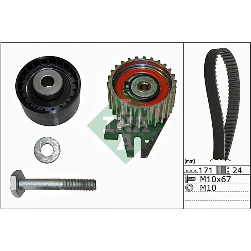 SCHAEFFLERINA 530 0606 10 paskirstymo diržo komplektas