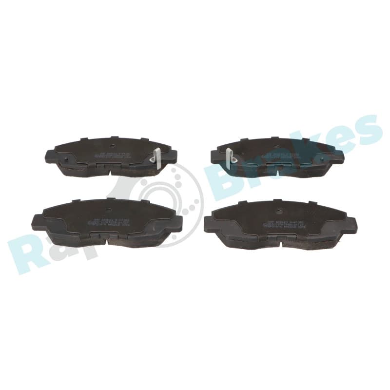 RAPBRAKES stabdžių trinkelių rinkinys, diskinis stabdys R-P1352