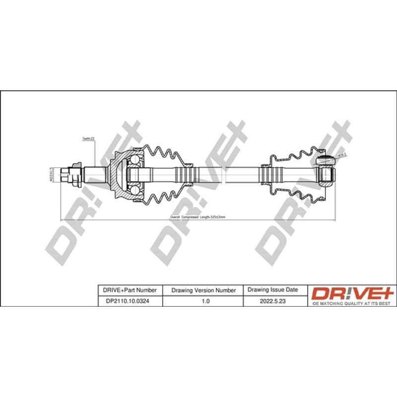 DRVE pusašis DP2110.10.0324