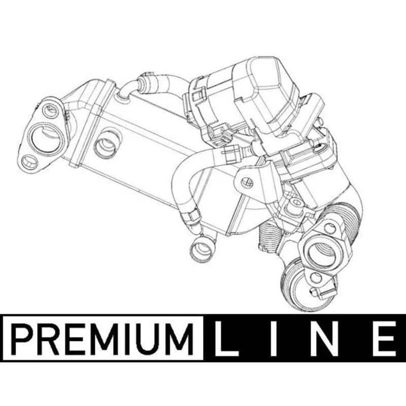 MAHLE CE 10 000P aušintuvas, išmetamųjų dujų recirkuliacija