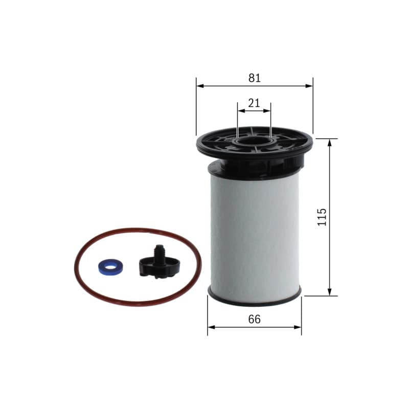 BOSCH F 026 402 284 kuro filtras