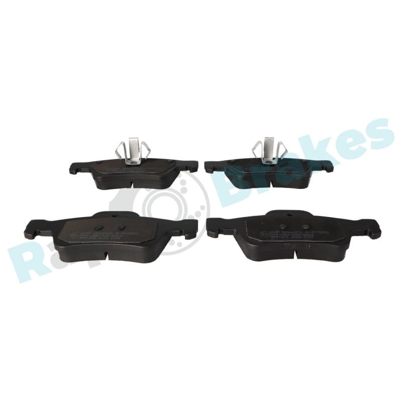 RAPBRAKES stabdžių trinkelių rinkinys, diskinis stabdys R-P0526