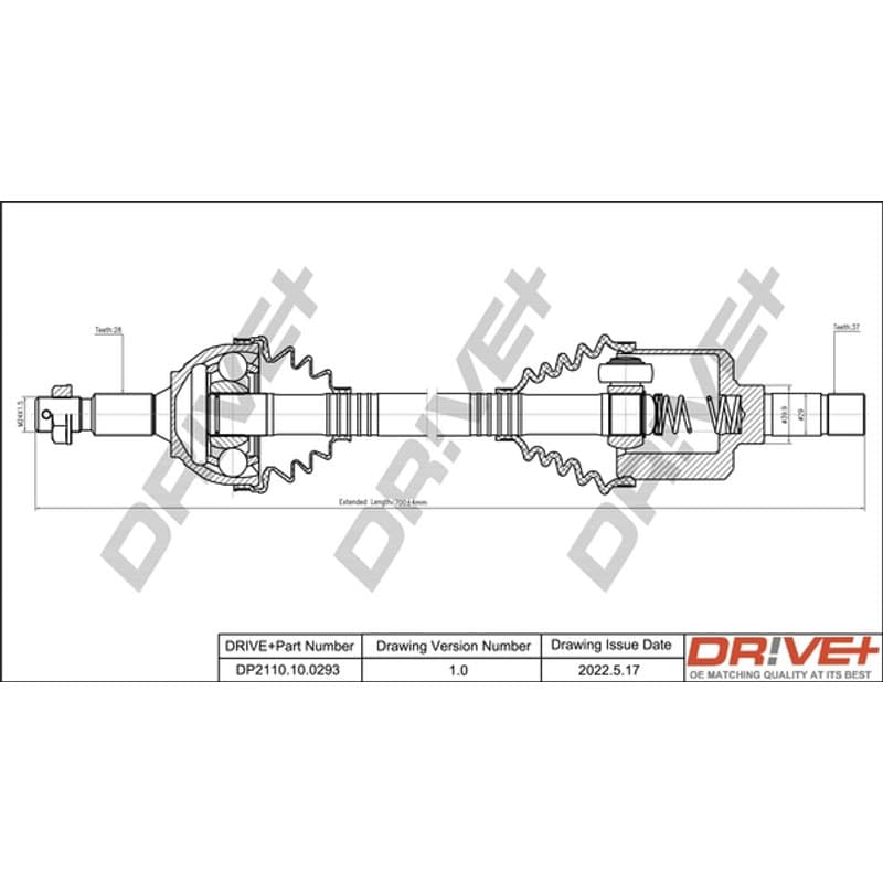 DRVE pusašis DP2110.10.0293