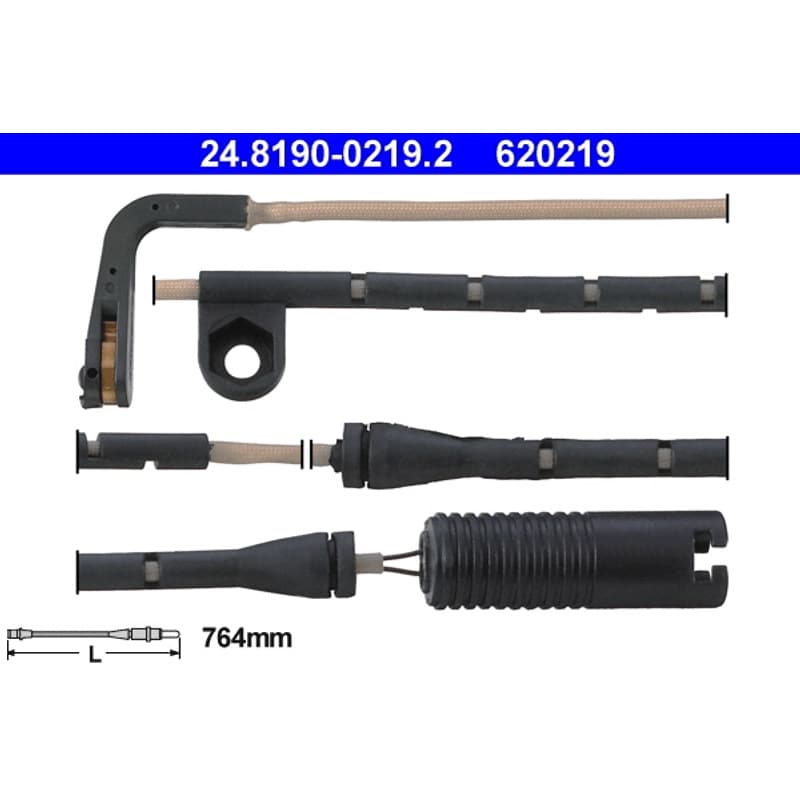 ATE įspėjimo kontaktas, stabdžių trinkelių susidėvėjimas 24.8190-0219.2