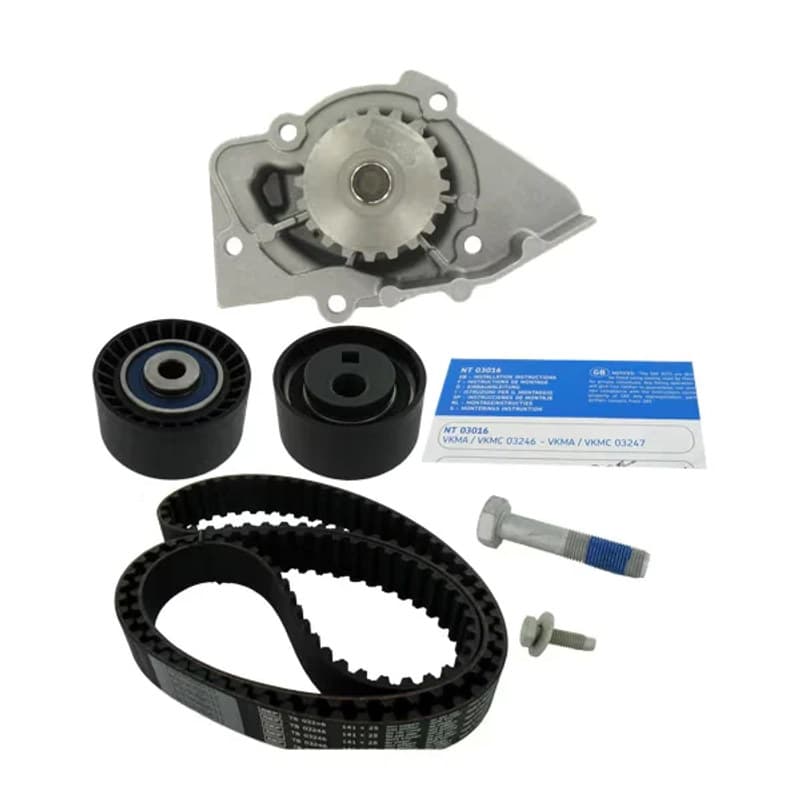 SKF VKMC 03246 vandens siurblio ir paskirstymo diržo komplektas