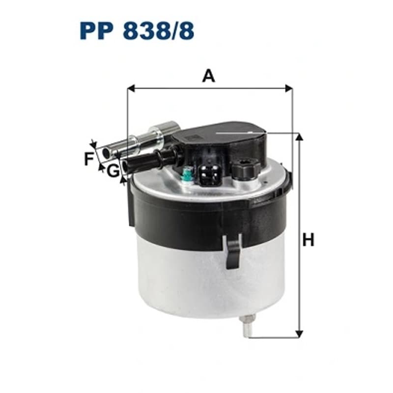 FILTRON kuro filtras PP 838/8