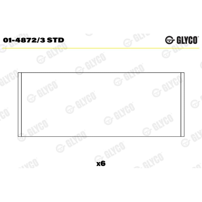 GLYCO guoliai dideliu galu 01-4872/3 STD
