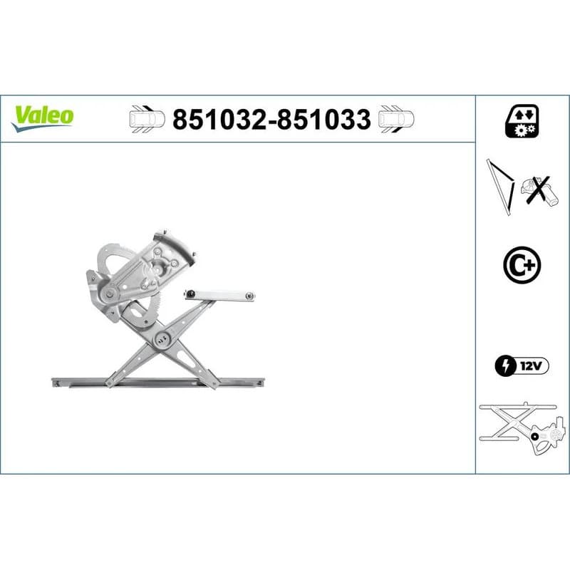 VALEO lango pakėliklis 851033
