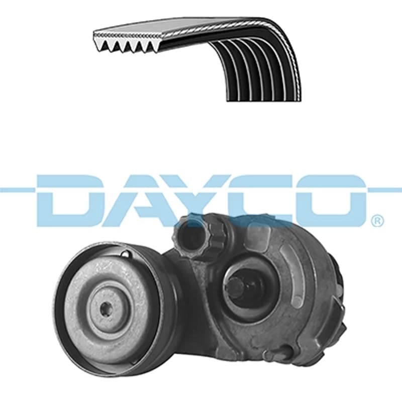 DAYCO V formos rumbuotas diržas, komplektas KPV573