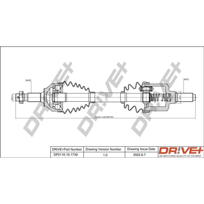 DRVE pusašis DP2110.10.1739