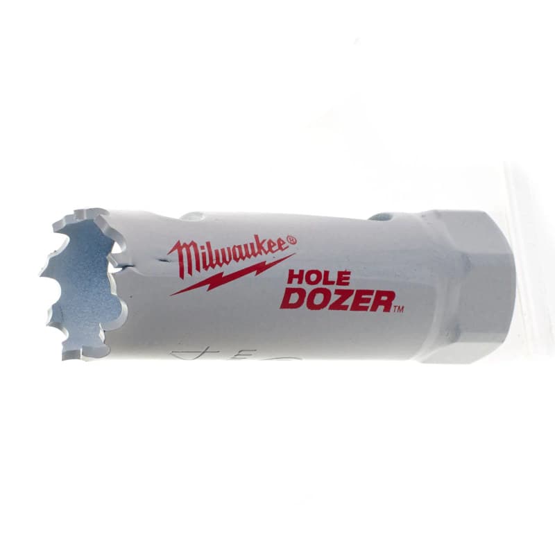 MILWAUKEE HOLE DOZER™ didelės dvimetalių karūnų pakuotės – Hole Dozer Holesaw – 19 mm – 49565090 MILWAUKEE