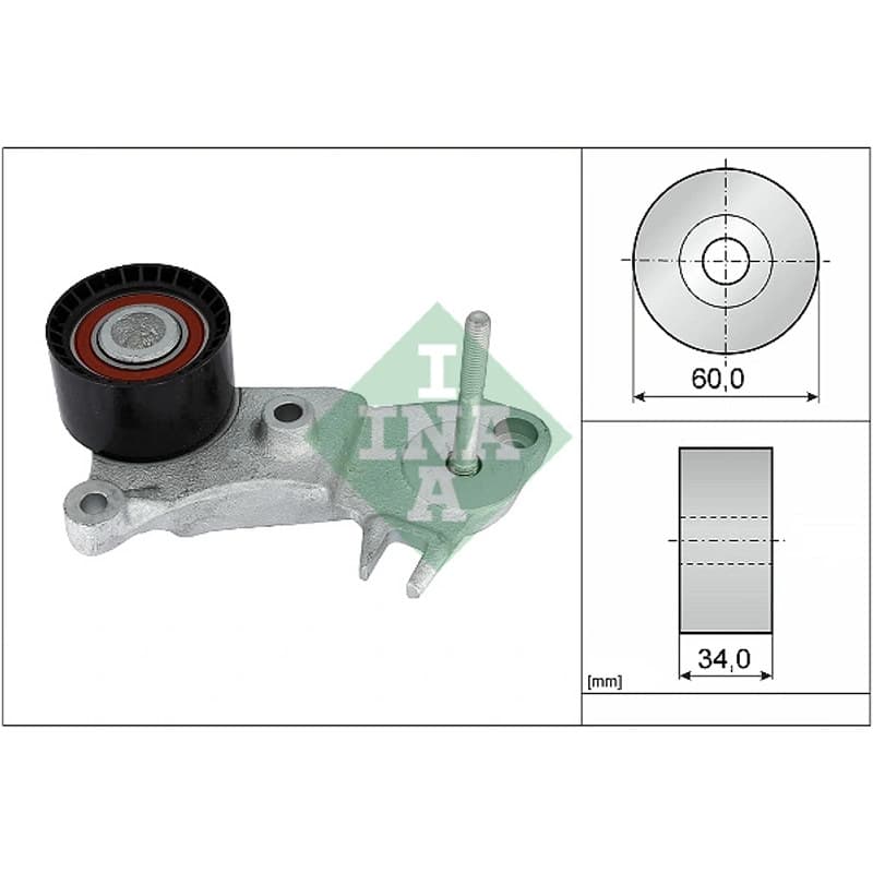 SCHAEFFLERINA kreipiantysis skriemulys, paskirstymo diržas 532 0999 10