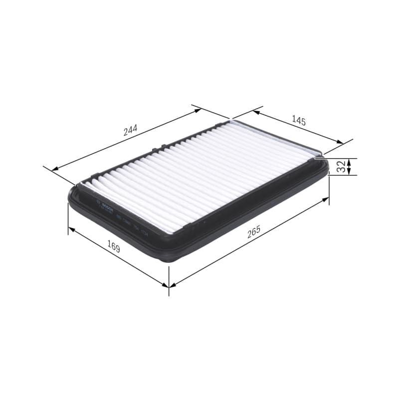 BOSCH F 026 400 001 oro filtras