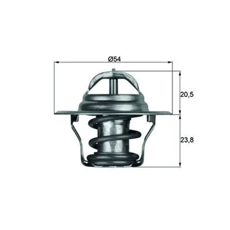 MAHLE TX 14 87D termostatas, aušinimo skystis