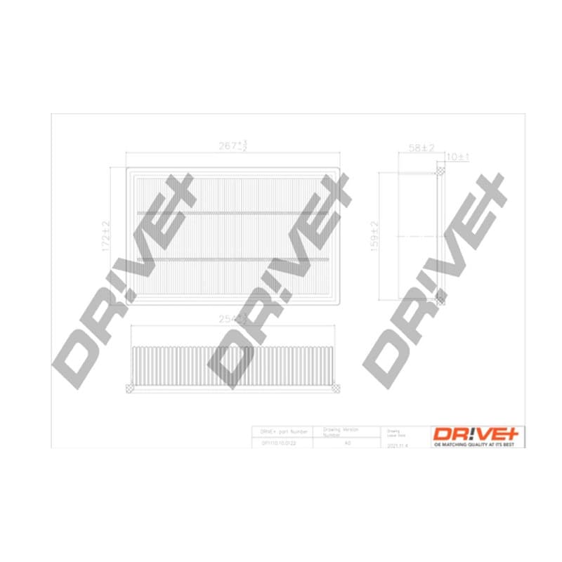 DRVE oro filtras DP1110.10.0122