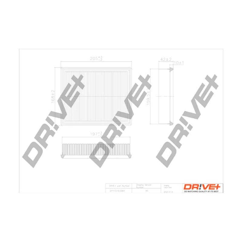 DRVE oro filtras DP1110.10.0064