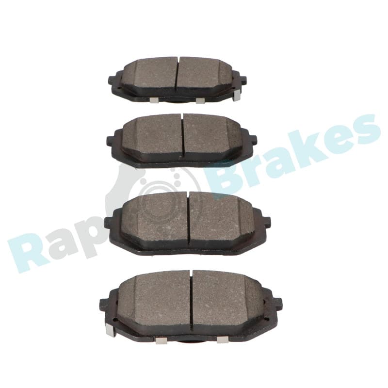RAPBRAKES stabdžių trinkelių rinkinys, diskinis stabdys R-P1669
