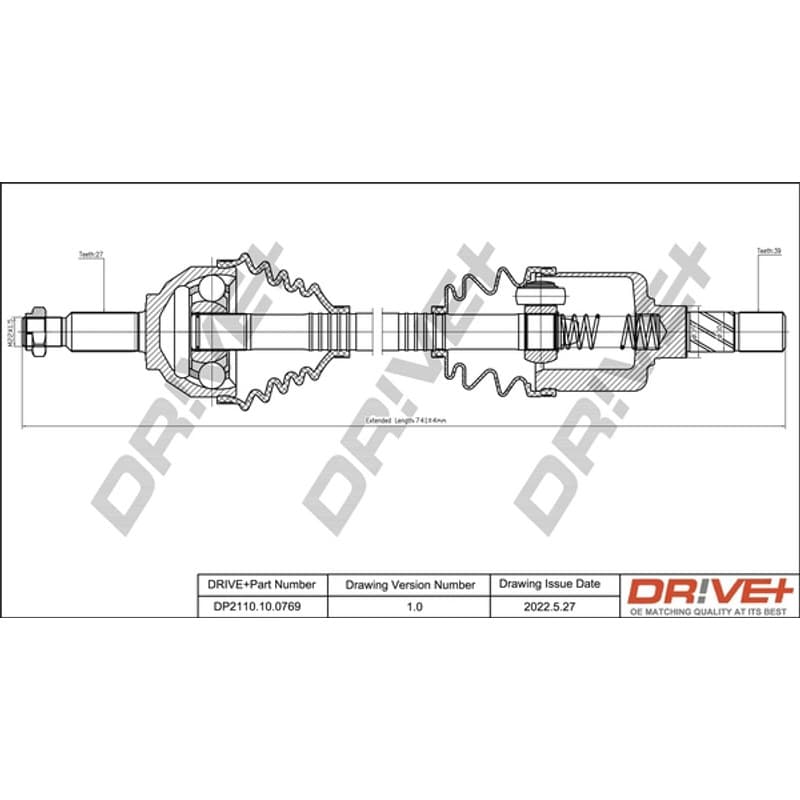 DRVE pusašis DP2110.10.0769