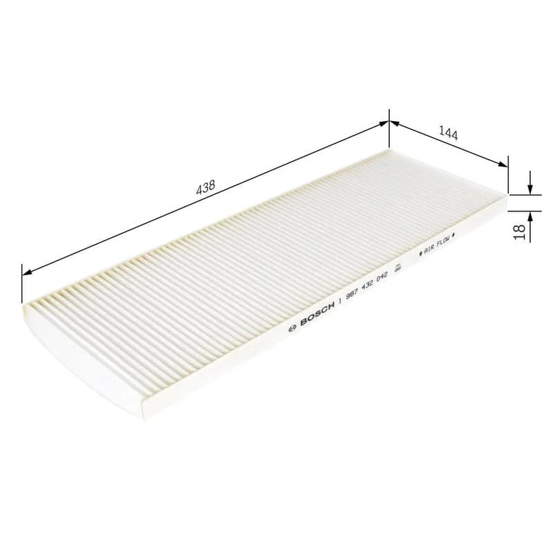BOSCH 1 987 432 042 filtras, salono oras