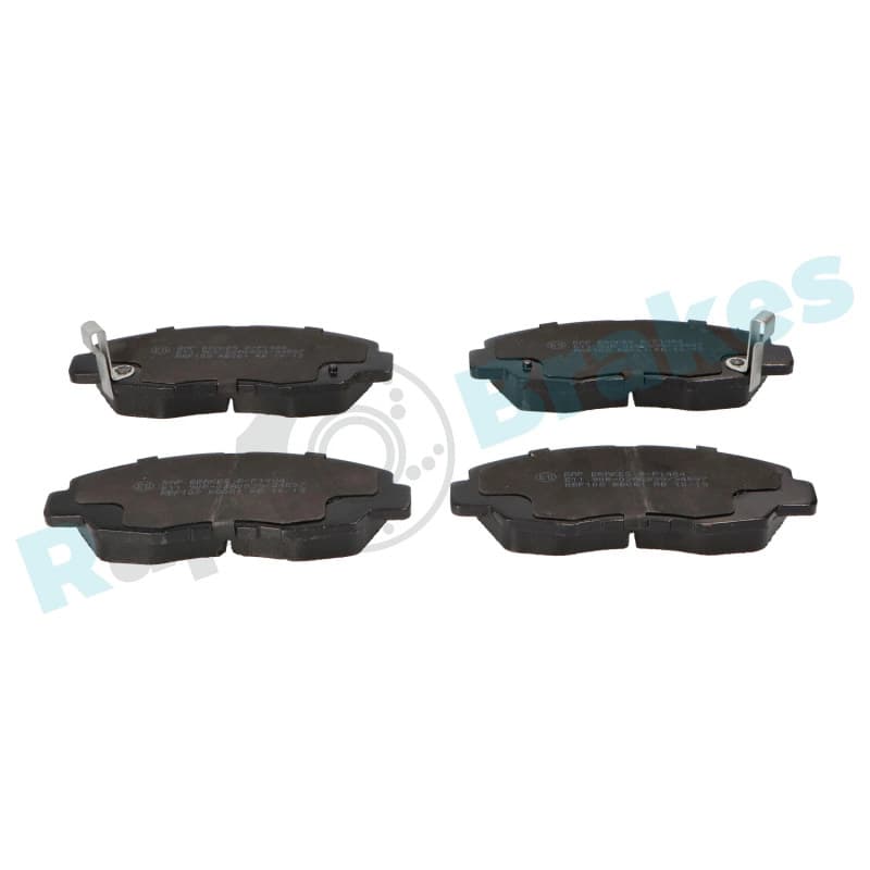 RAPBRAKES stabdžių trinkelių rinkinys, diskinis stabdys R-P1484