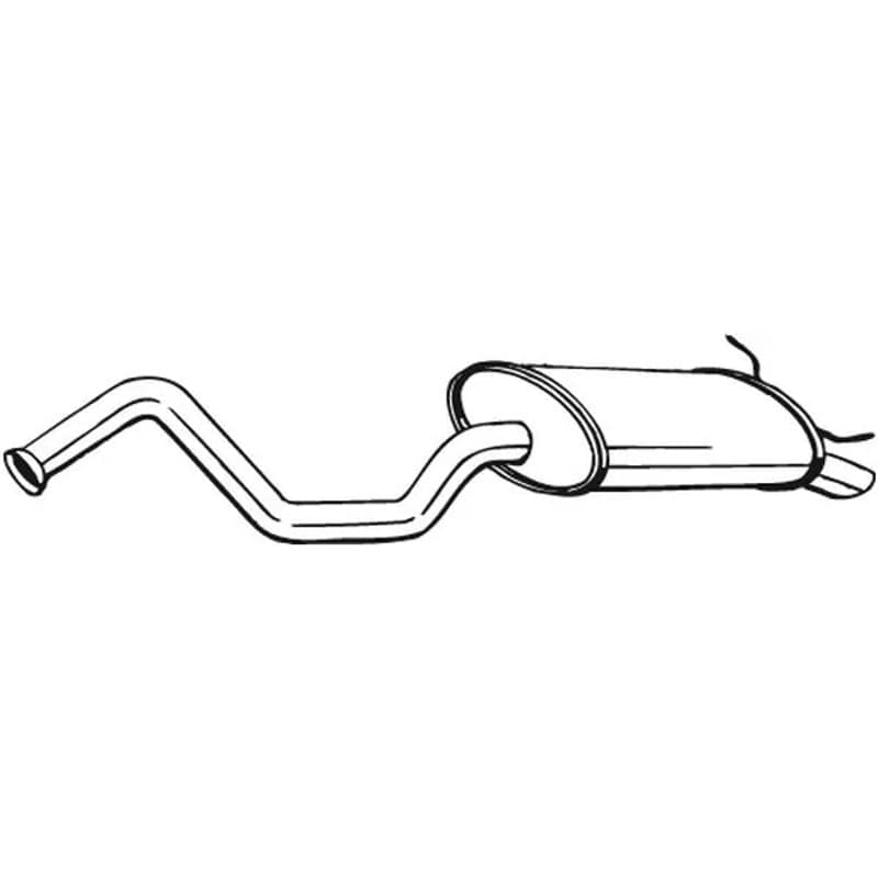 BOSAL galinis duslintuvas 278-769