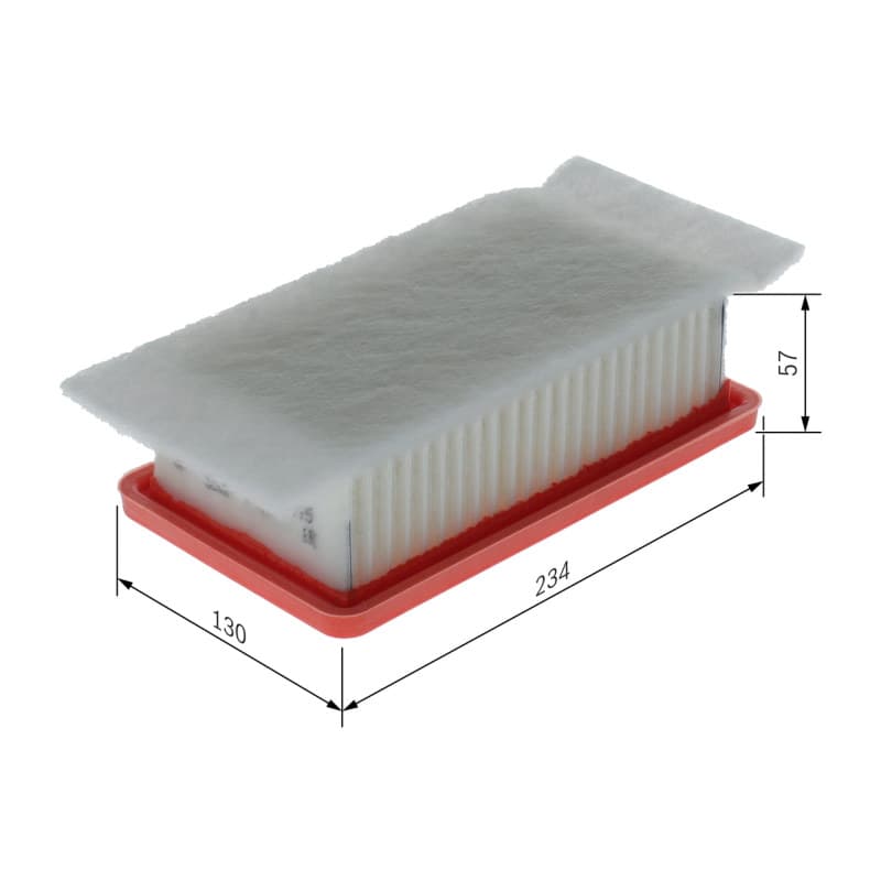 BOSCH F 026 400 715 oro filtras