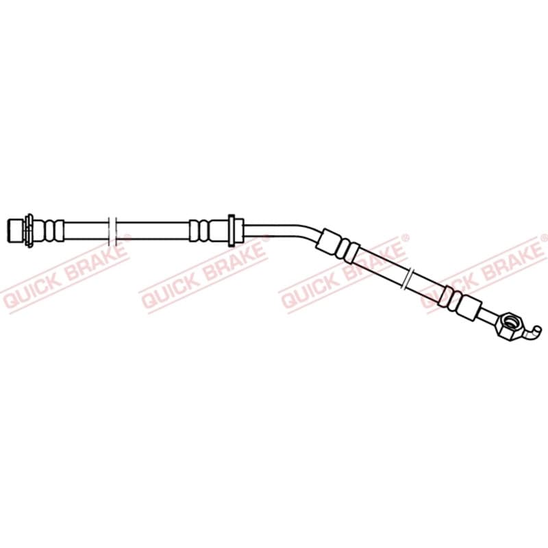 QUICKBRAKE stabdžių žarnelė 58.886