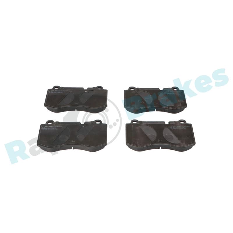 RAPBRAKES stabdžių trinkelių rinkinys, diskinis stabdys R-P0547