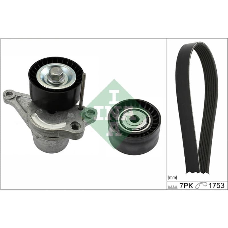SCHAEFFLERINA V formos rumbuotas diržas, komplektas 529 0354 10
