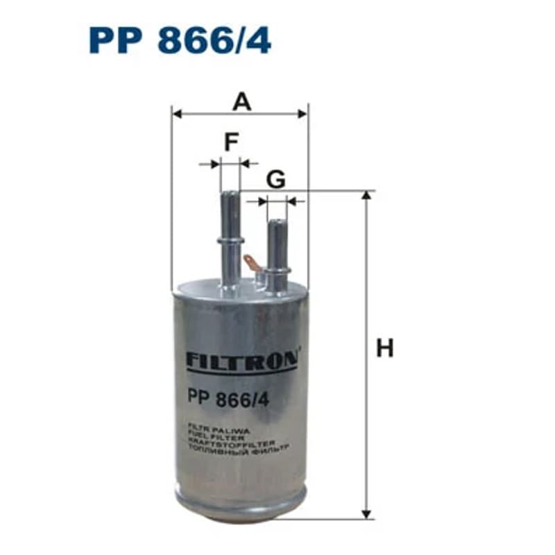 FILTRON Kuro filtras PP 866/4