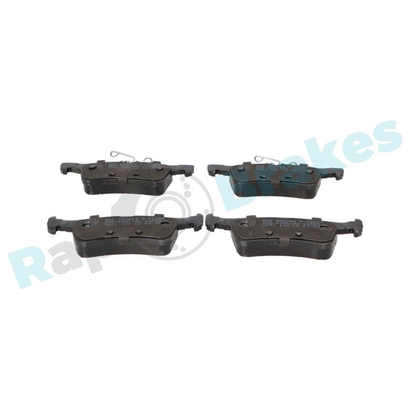 RAPBRAKES stabdžių trinkelių rinkinys, diskinis stabdys R-P0864
