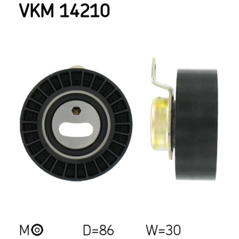 SKF VKM 14210 įtempiklio skriemulys, paskirstymo diržas