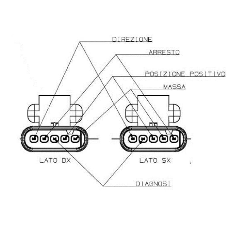 MAGNETIMARELLI kombinuotas galinis žibintas 712204031120