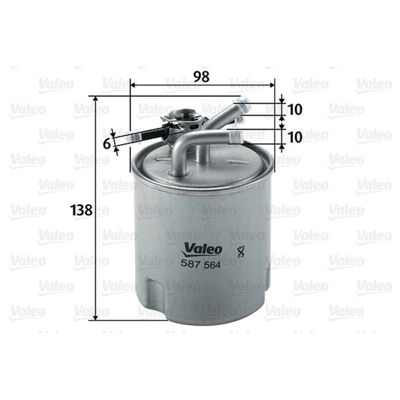 VALEO kuro filtras 587564
