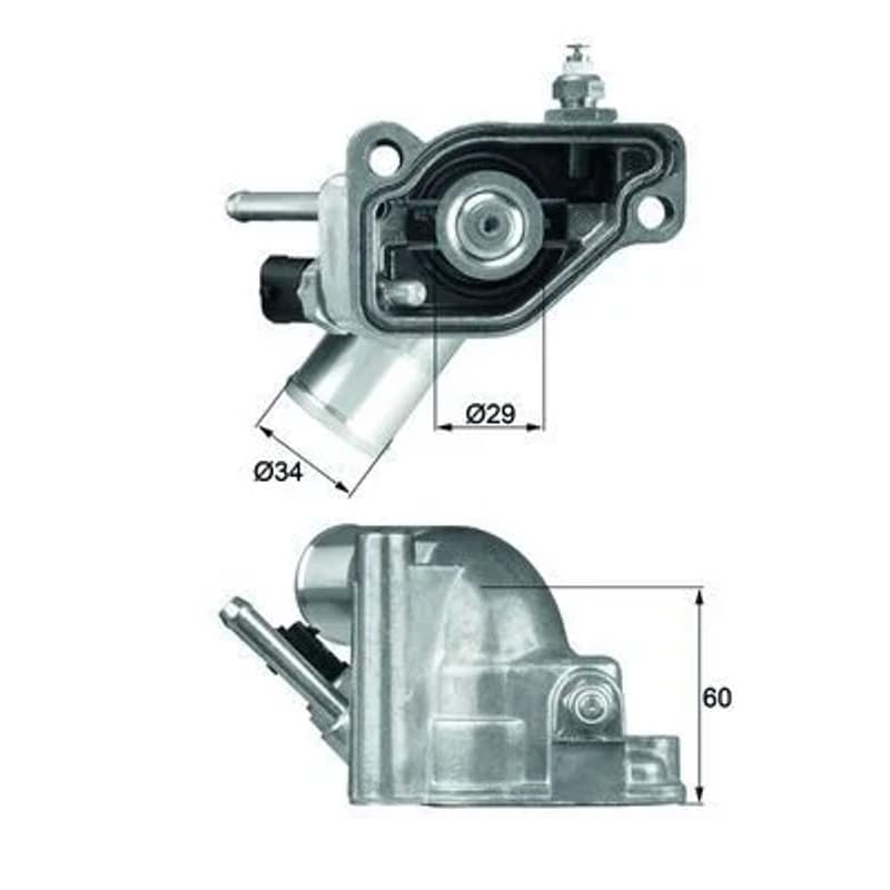 MAHLE TI 5 92 termostatas, aušinimo skystis