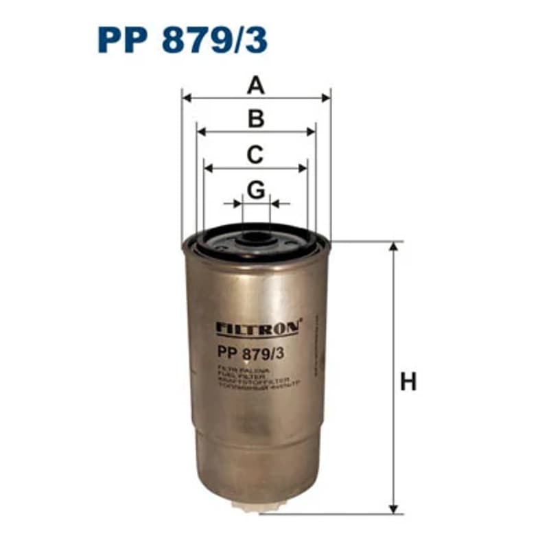 FILTRON Kuro filtras PP 879/3