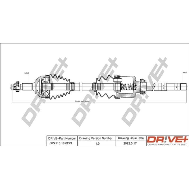 DRVE pusašis DP2110.10.0273