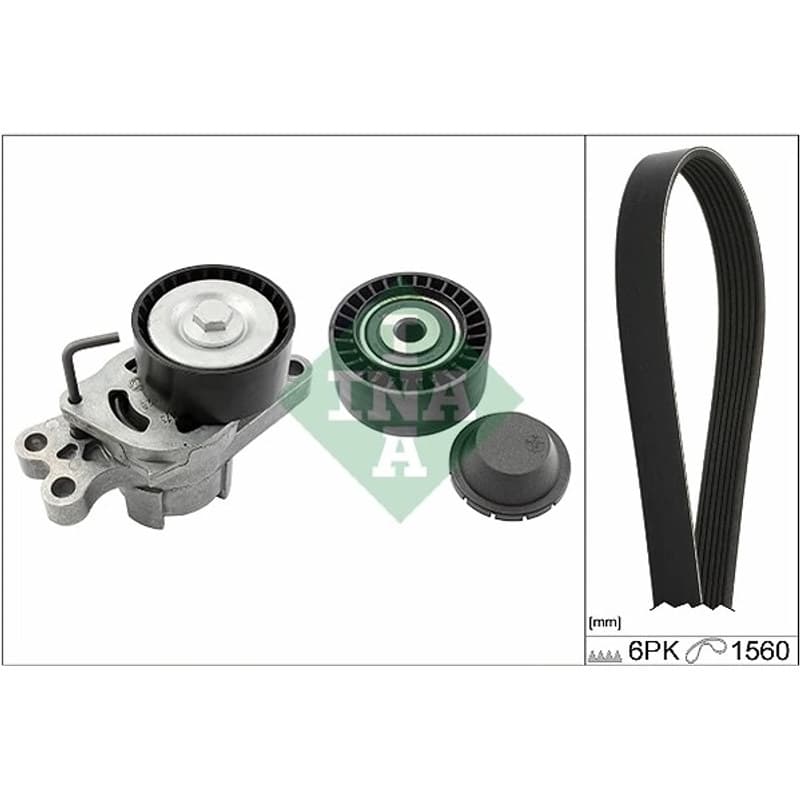 SCHAEFFLERINA V formos rumbuotas diržas, komplektas 529 0109 10
