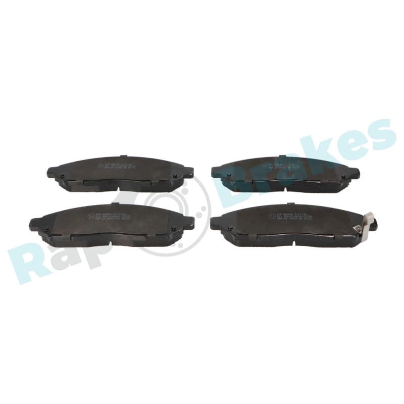RAPBRAKES stabdžių trinkelių rinkinys, diskinis stabdys R-P1196