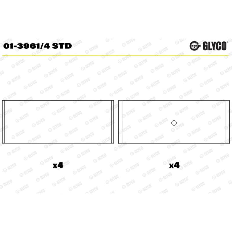 GLYCO guoliai dideliu galu 01-3961/4 STD