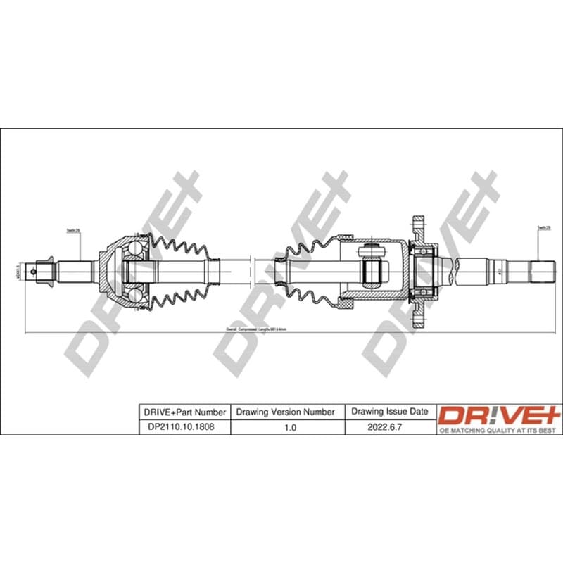 DRVE pusašis DP2110.10.1808