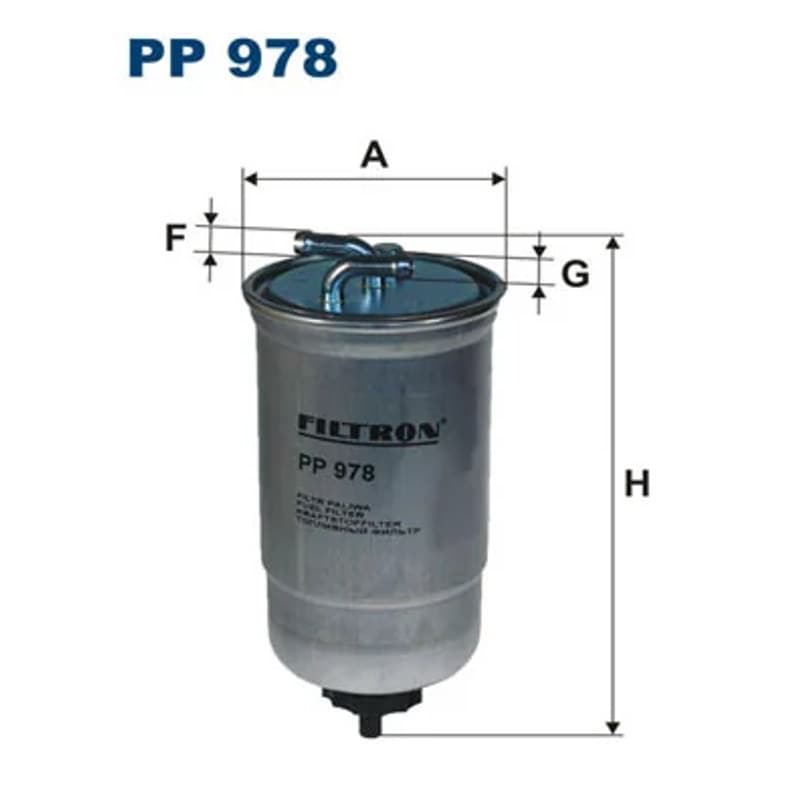 FILTRON Kuro filtras PP 978