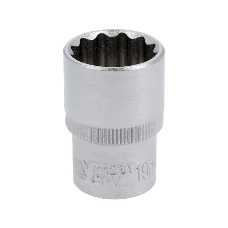Dvylikakampė galvutė 1/2'' 19 mm