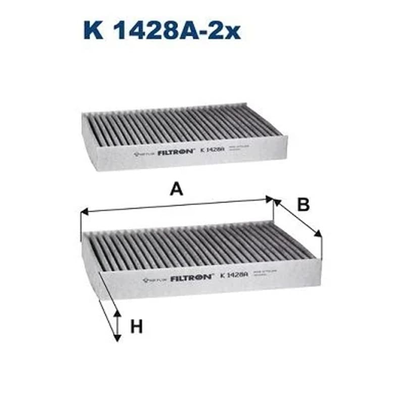 FILTRON Filtras, salono oras K 1428A-2x