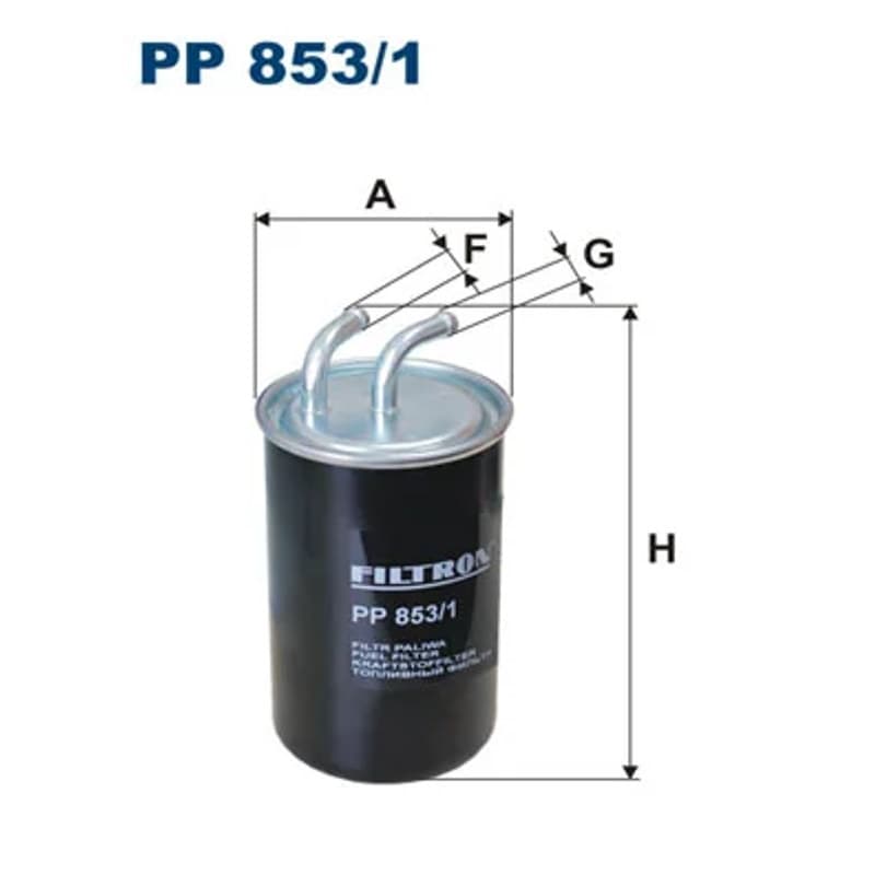 FILTRON PP 853/1 Kuro filtras